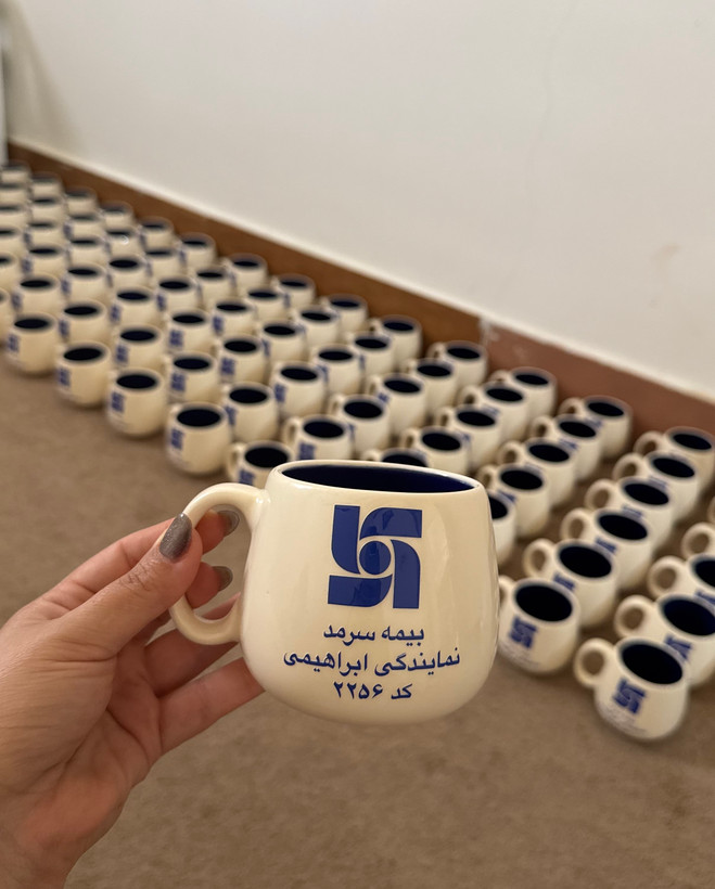 لیوان سرامیکی بیمه سرمد